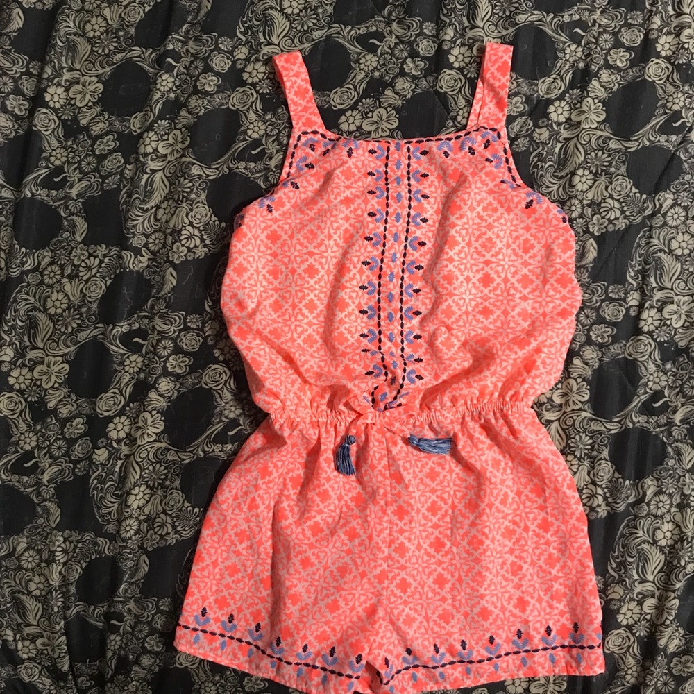 Orange girls jumper